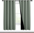 NICETOWN 100% Blackout Window Curtain Panels, Full Light Blocking Drapes by NICETOWN