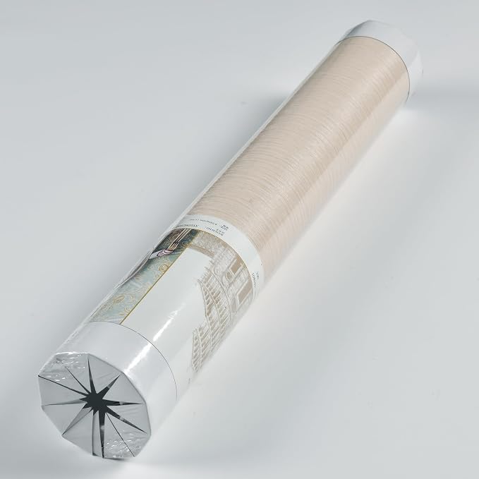 Haimin Grasscloth Wallpaper Peel and Stick 20.9in X 393in Fabric Contact Paper - Image 4