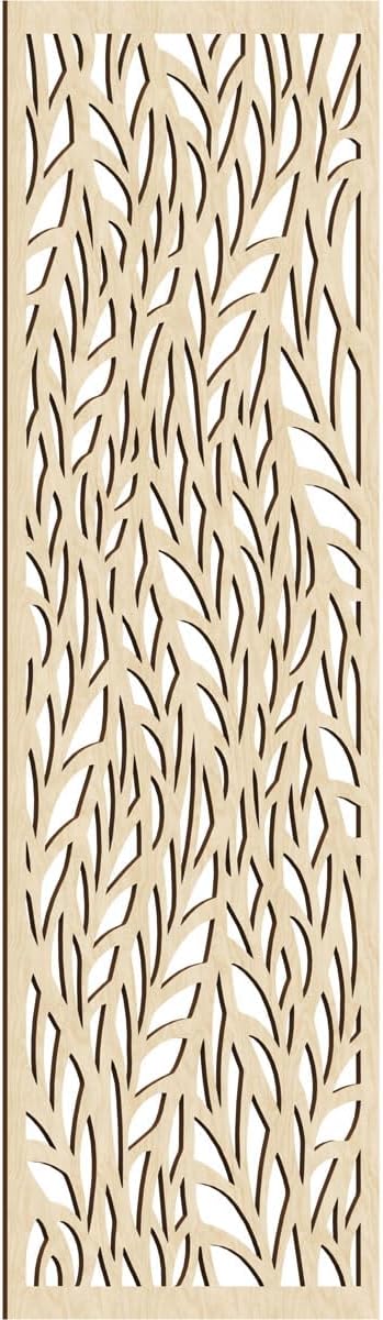 Ortonville Decorative Pierced Fretwork Wood Wall Panels, 29 3/8"W x 74 3/8"H x by EkenaMillwork