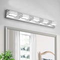LED Vanity Lighting 30W Lights for Mirror 5 Light Bath Wall Lamps 34 Inch by BrightUpHomeWithLight