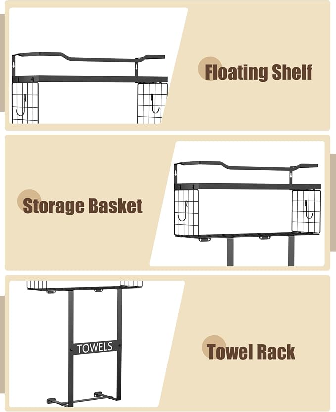 Wall Mounted Towel Rack for Bathroom - Image 5