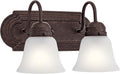 Kichler Lighting 5336TZS Two Light Bath, Tannery Bronze by Kichler