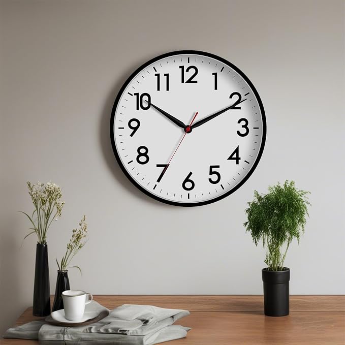 AKCISOT 16 Inch Wall Clock Large Silent Non-Ticking Wall Clocks Battery Operated - Image 7