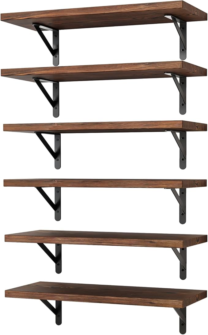YGEOMER 16.5 Inch Floating Shelves by YGEOMER