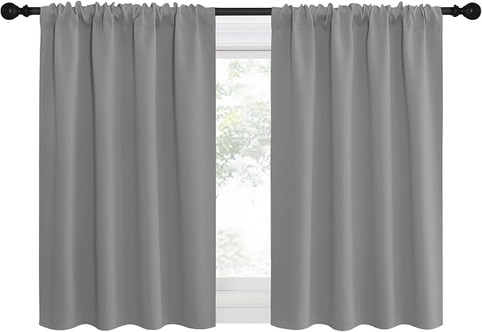 NICETOWN RV Blackout Curtains for Camper Windows, Short Room Darkening Drapes - Image 2