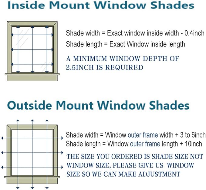 Letau No Drill No Tools Cordless Wood Window Shades Blinds, Bamboo Light - Image 8