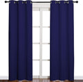 NICETOWN Window Treatment Energy Saving Thermal Insulated Solid Grommet by NICETOWN