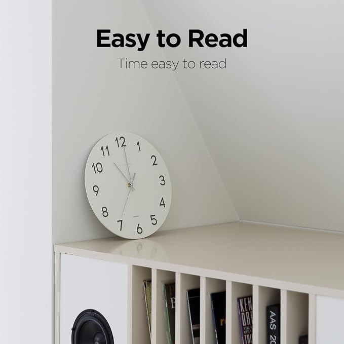 mooas 3D Numbers Modern Wall Clock - Image 6