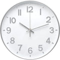 Wall Clock Modern Simple Quartz Decorative Clock Non-Ticking Silent Battery by BAKBRAND