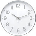 Wall Clock Modern Simple Quartz Decorative Clock Non-Ticking Silent Battery by BAKBRAND