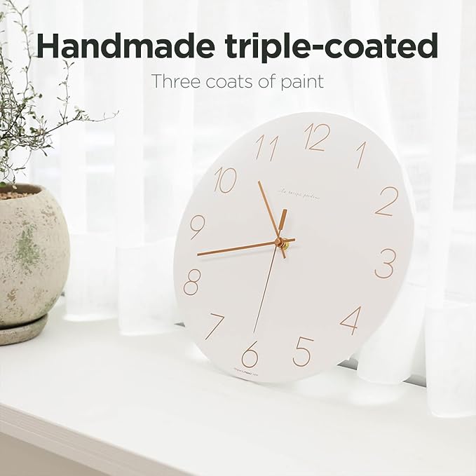 mooas Flatwood Wall Clock - Image 7
