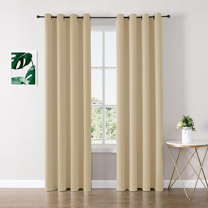 ChrisDowa Blackout Curtains 84 inches Long by ChrisDowa