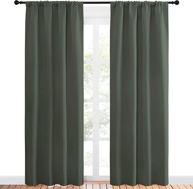 NICETOWN Bedroom Curtains Blackout Draperies - Image 2