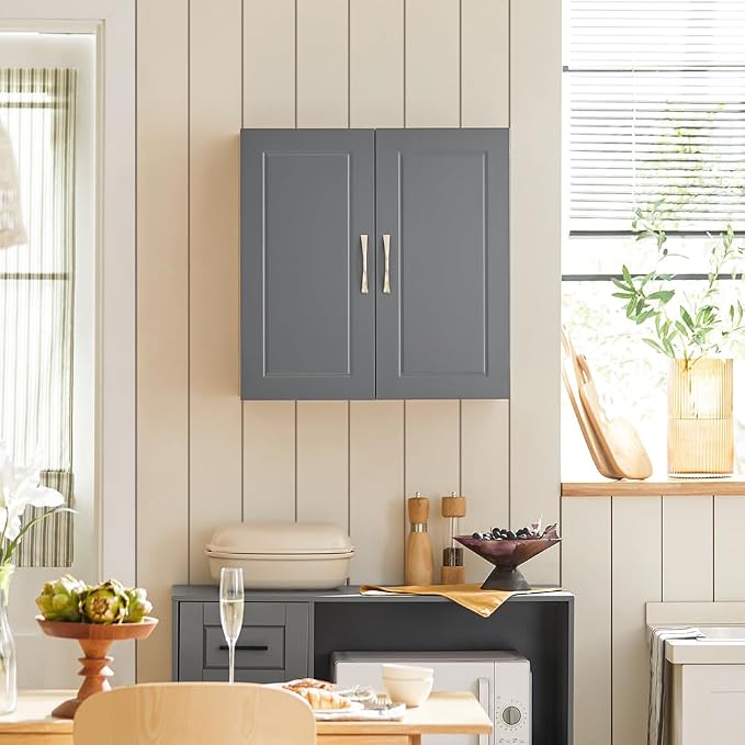 Haotian Wall Cabinet Laundry Room, Wall Storage Cabinet Kitchen Bathroom Garage - Image 2