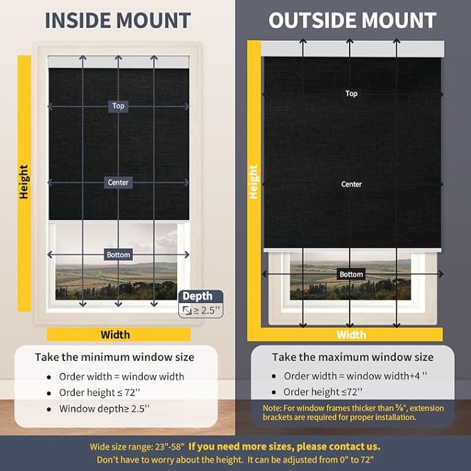 Motorized Smart Blinds With Remote, Grasscloth Fabric Roller Shades With - Image 6