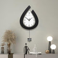 Large Wall Clock for Living Room Decor Big Decorative Pendulum Modern Wall by JTWALCLOCK