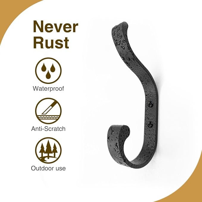 bussdis Coat Hanger Wall Mount 8-Pack - Image 9