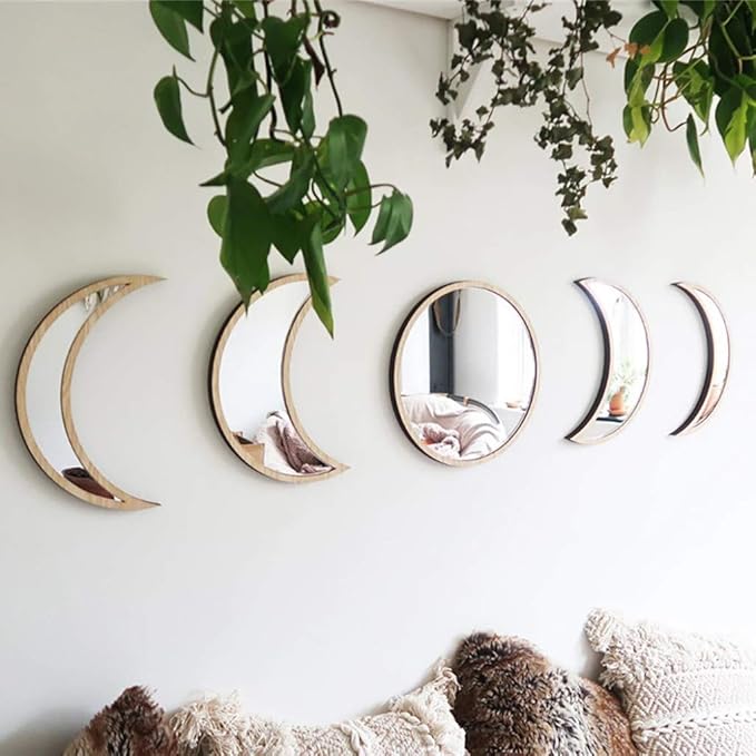 Scandinavian Decor 5-Piece Acrylic Wall Decor by Shker