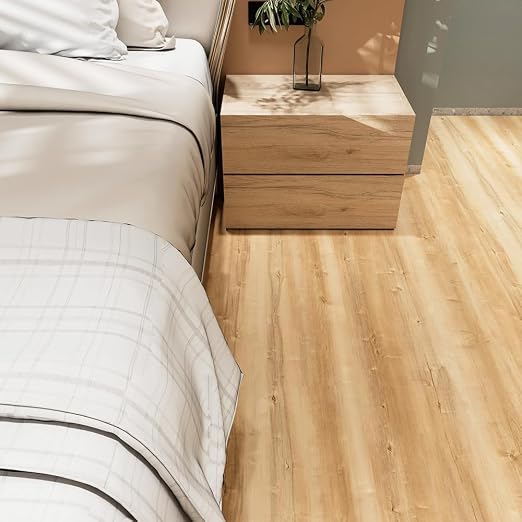 Wood Grain Peel and Stick Floor Tiles – 11.8” Width, Full Roll Length of 118" – - Image 4