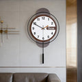 Dankeit Modern Wall Clock with Oak Wood Dial and Silent Movement, 12.6x22.8 by DankeitProduct