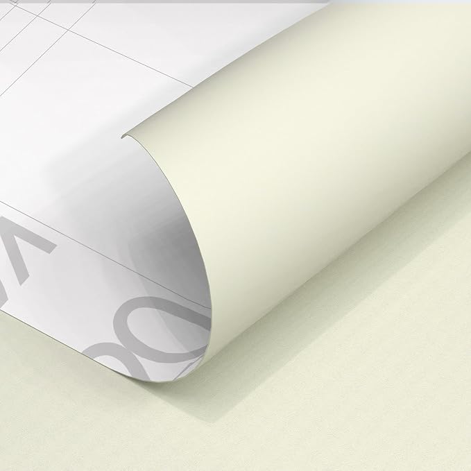 Yancorp 24"x120" Matte Beige Contact Papaer Peel and Stick Wallpaper Vinyl Wrap - Image 7
