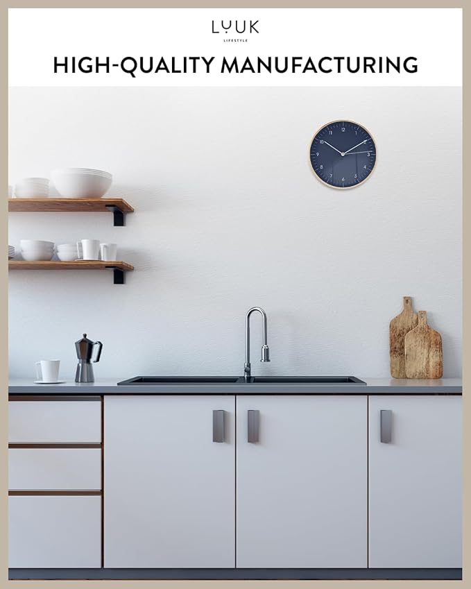 LUUK LIFESTYLE Modern Quartz wall Clock - Image 5