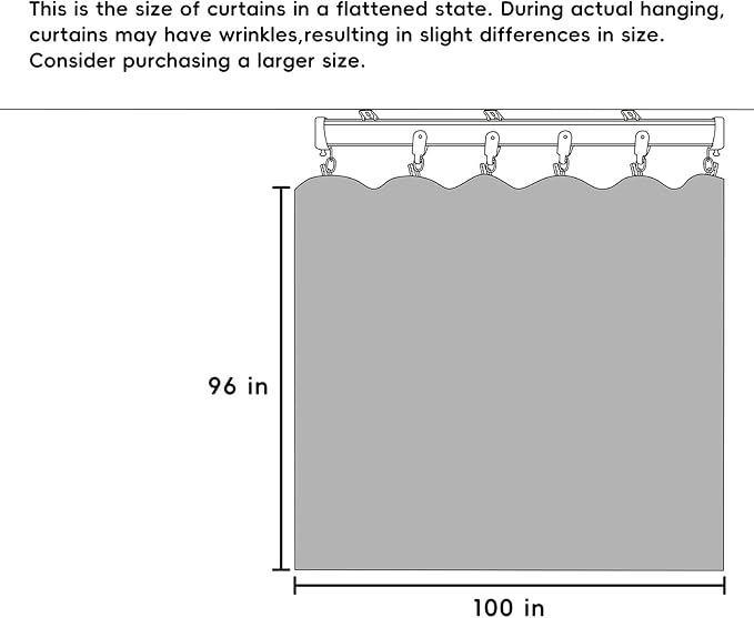 Room Divider Curtains Flexible Ceiling Tracks set Curtain track Ceiling Mount - Image 7