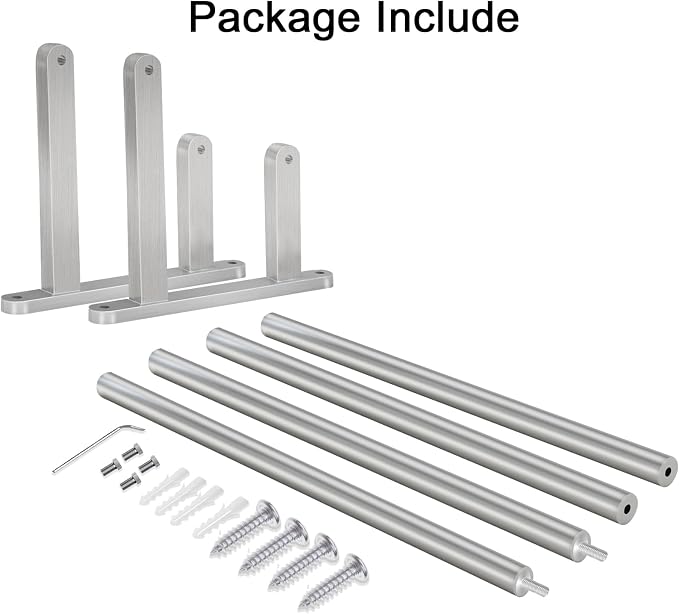 Double Towel Bar, 24Inch Towel Rack - Image 8