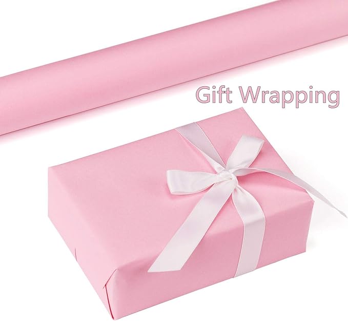 practicalWs Pink Self-Adhesive Wallpaper Film Stick Paper Easy to Apply Peel - Image 4