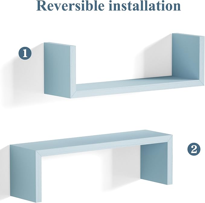 SRIWATANA Floating Shelves for Wall, Wall Shelves for Bathroom, Living Room - Image 8
