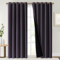 NICETOWN 100% Blackout Window Curtain Panels, Cold and Full Light Blocking by NICETOWN