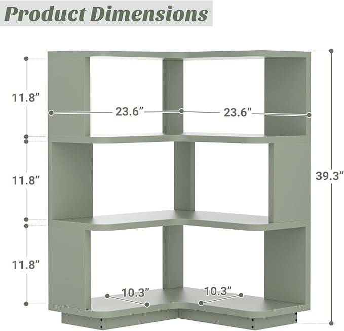 Armocity Corner Book Shelf - Image 3