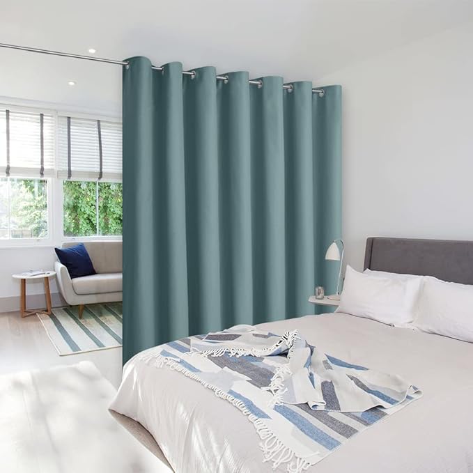 NICETOWN Privacy Room Divider Curtain Screen Partitions, Closet Door Curtain by NICETOWN