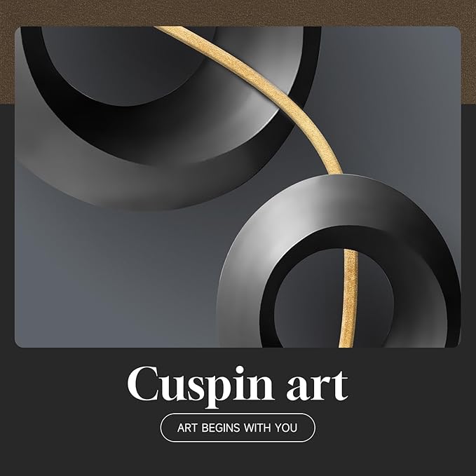 Large Framed Modern Elegant Wall Art - Image 7