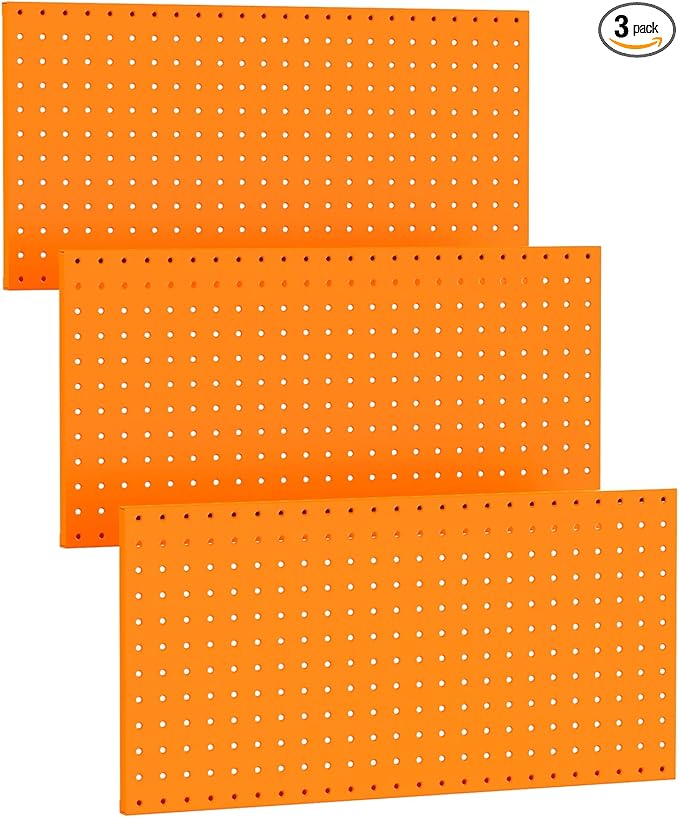TORACK 3 PCS Metal Pegboard Panels by TORACK