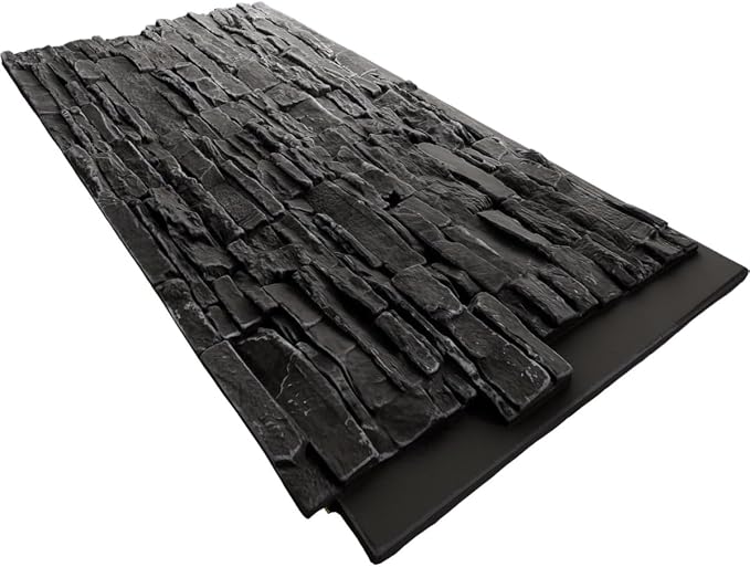 EverStone Canyon Ridge Faux Stone Panel, 45 3/4"W x 24 1/2"H x 1 1/4"D - Image 6