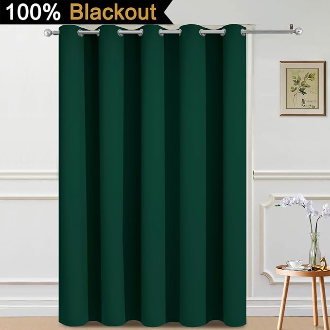 Yakamok 100% Blackout Lined Panels, Thermal Insulated Blackout Curtains - Image 2