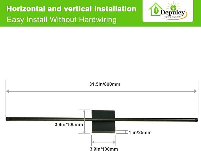 Depuley Wall Sconces Battery Operated: Set of 2 Wireless Wall Lights - Image 7