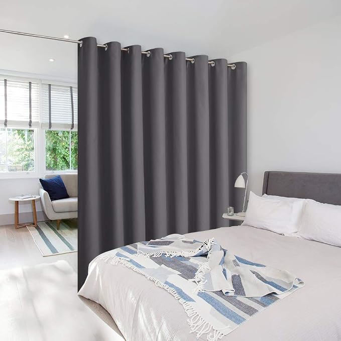 NICETOWN Closet Door Heavy Curtain, Room Dividers Shade Screens, Extra Large by NICETOWN