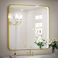 36X36 Inch LED Bathroom Mirrors, Bathroom Vanity Mirror by FTOTI
