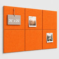Large Cork Boards for Walls – 36" x 24" Self Adhesive Felt Wall Tiles by CreateYourIdealSpace