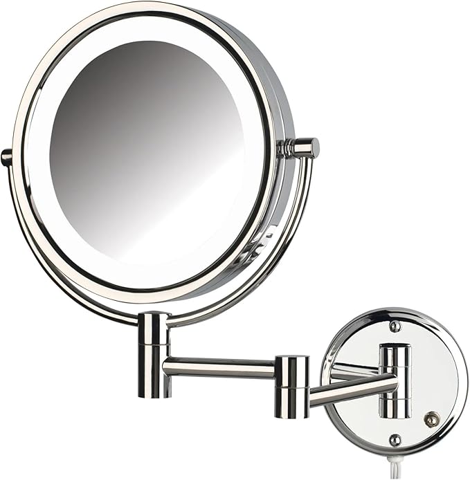 JERDON Wall-Mounted Vanity Mirror by Jerdon