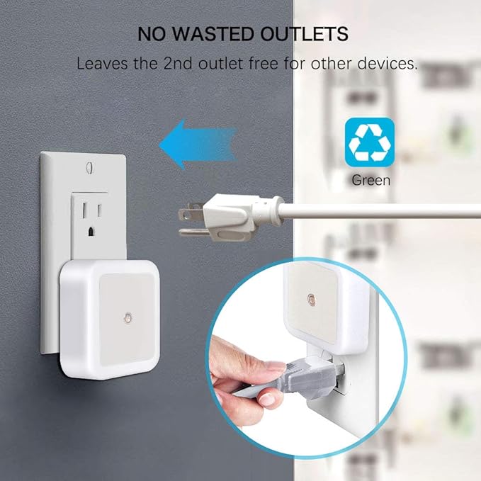 Sujeet Night Light, Night Lights Plug into Wall 8-Pack, Nightlight Plug in - Image 4