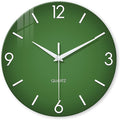 XFM Modern Simple Wall Clocks Battery Operated 20 Inch Large Green Analog Wall by XFMWallClock