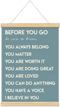 Mental Health Positive Affirmations Inspirational Wall Art Decor, Therapist by Unknown