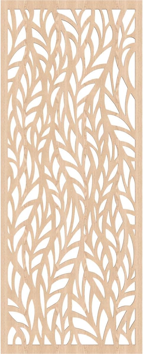 Ortonville Decorative Pierced Fretwork Wood Wall Panels, 25 3/8"W x 64 3/8"H x - Image 2
