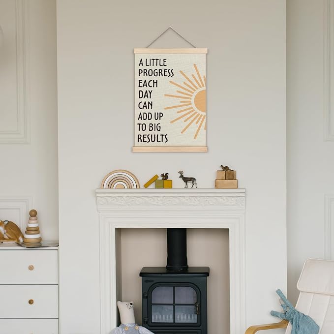 Supwhd Positive Affirmations Wall Decor, Inspirational Add Up to Big Results - Image 3