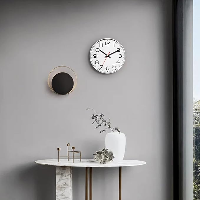NUOVO Wall Clock Number Quartz Large Decorative Wall Clock Quiet Wall Clocks - Image 4