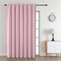 CUCRAF Light Pink Blackout Curtains Customize, Rod Pocket Room Darkening Curtain by CUCRAF