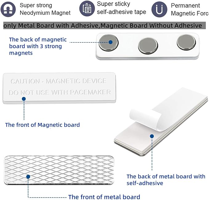 Blackout Blind Accessory, 12Pair Magnetic Closure - Image 3